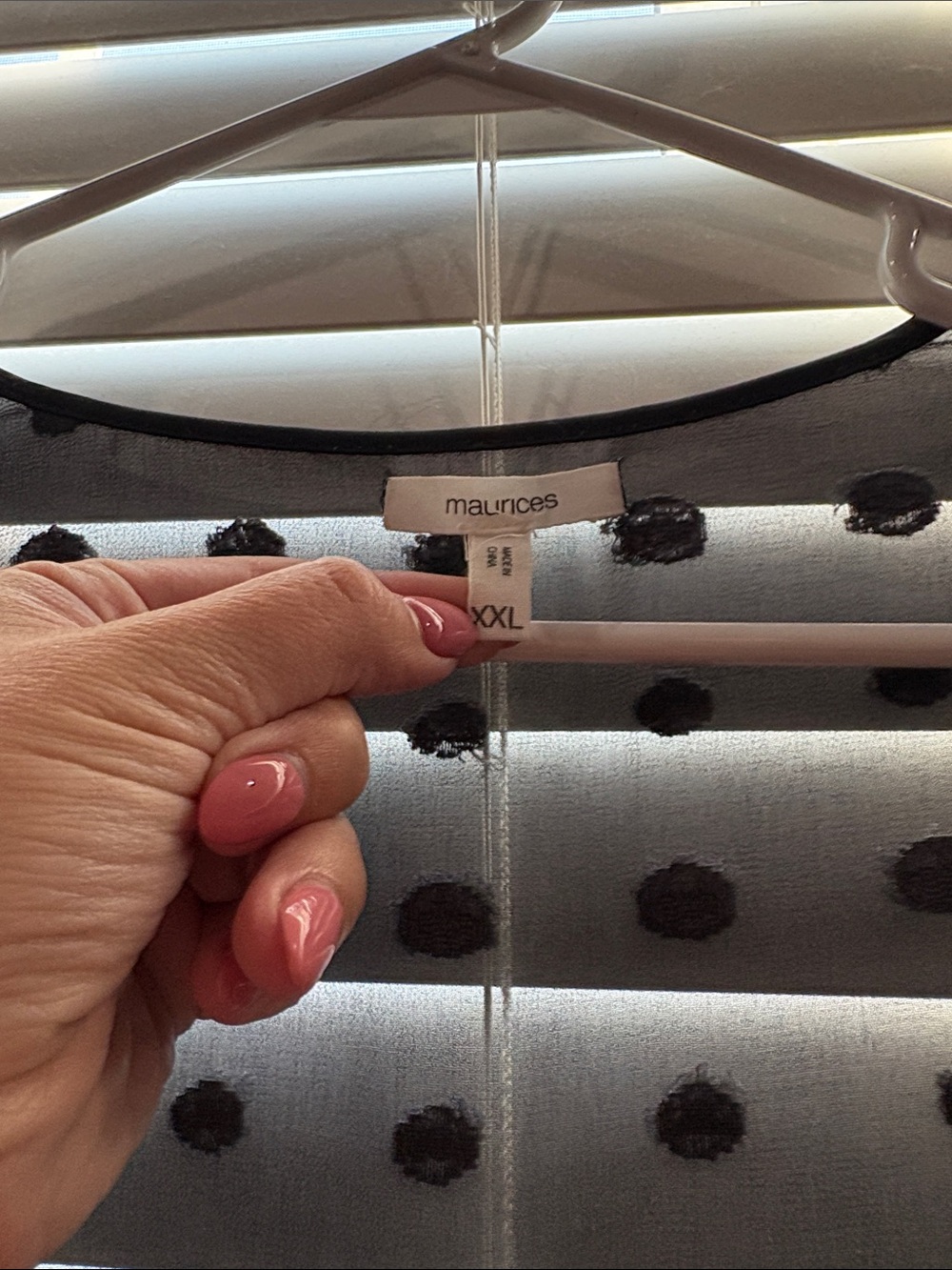 Maurice’s Gray Polka Dot Cardigan - Picture 2 of 5